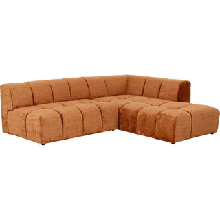 Corner Sofa Belami Rust Right 265cm KARE MIAMI