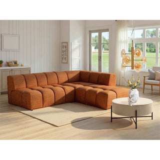 Corner Sofa Belami Rust Right 265cm KARE MIAMI
