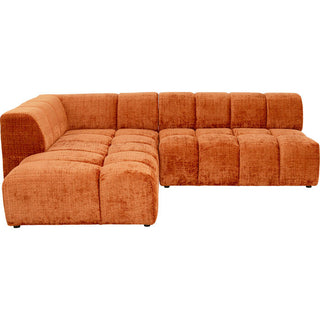 Corner Sofa Belami Rust Left 265cm KARE MIAMI