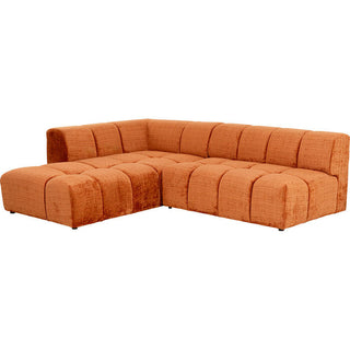 Corner Sofa Belami Rust Left 265cm KARE MIAMI