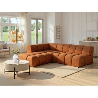 Corner Sofa Belami Rust Left 265cm KARE MIAMI