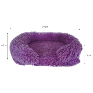 Dog/Cat Bed Fluffy Purple KARE MIAMI
