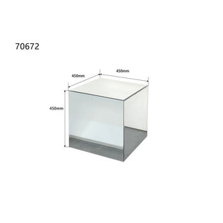 Side Table Luxy Mirror 45x45cm KARE MIAMI