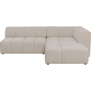 Corner Sofa Belami Cream Right 265cm KARE MIAMI