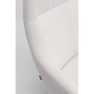 Swivel Armchair Mimi Cream KARE MIAMI