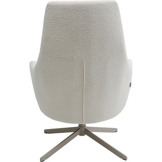 Swivel Armchair Mimi Cream KARE MIAMI