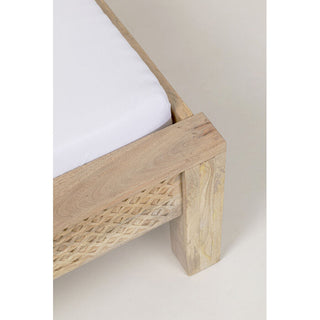 Wooden Bed Puro High 100x200cm KARE MIAMI