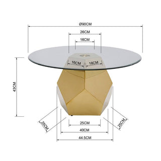 Coffee Table Ricchezza Ø90cm KARE MIAMI
