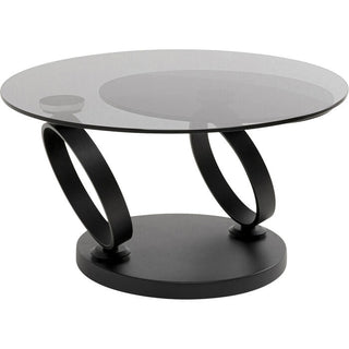 Coffee Table Beverly Smoke Black 132x80cm KARE MIAMI