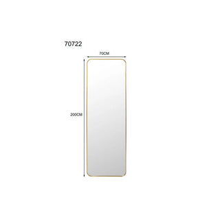 Wall Mirror Simply Brass 70x200cm KARE MIAMI