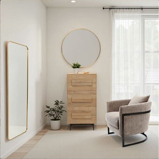 Wall Mirror Simply Brass 70x200cm KARE MIAMI