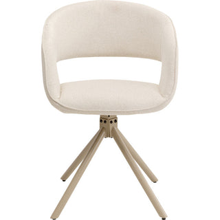 Swivel Chair Gina Greige KARE MIAMI