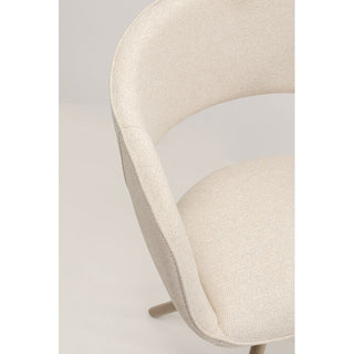 Swivel Chair Gina Greige KARE MIAMI