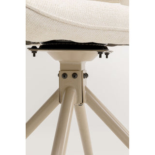 Swivel Chair Gina Greige KARE MIAMI