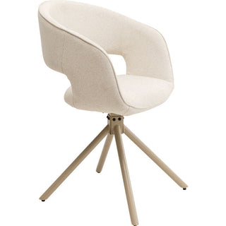 Swivel Chair Gina Greige KARE MIAMI