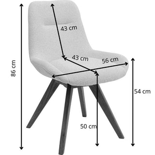 Swivel Chair Broadway Wood KARE MIAMI