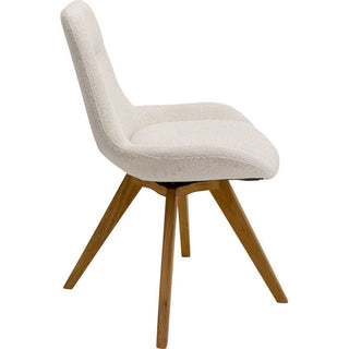 Swivel Chair Broadway Wood KARE MIAMI