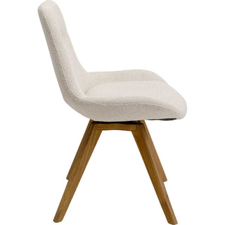 Swivel Chair Broadway Wood KARE MIAMI