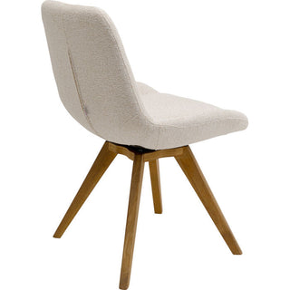 Swivel Chair Broadway Wood KARE MIAMI