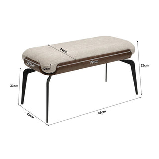 Bench Marc 95cm KARE MIAMI