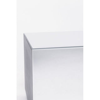 Side Table Luxy Mirror Drawer 45x45cm KARE MIAMI