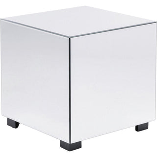 Side Table Luxy Mirror Drawer 45x45cm KARE MIAMI