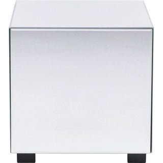 Side Table Luxy Mirror Drawer 45x45cm KARE MIAMI