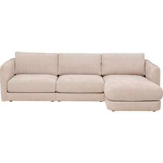Corner Sofa Karma Creme Right KARE MIAMI