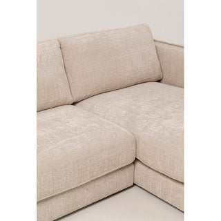 Corner Sofa Karma Creme Right KARE MIAMI