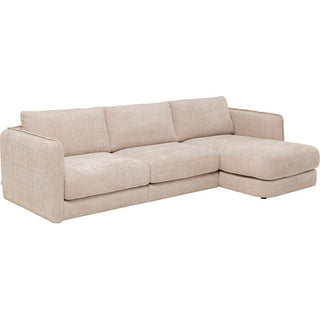 Corner Sofa Karma Creme Right KARE MIAMI