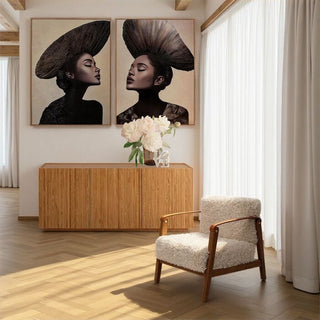 Armchair Simon Creme KARE MIAMI