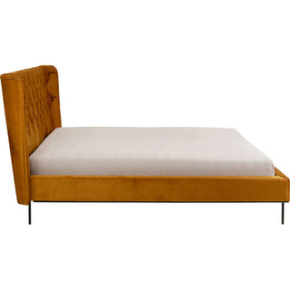 Bed Audrey Gold 160x200cm KARE MIAMI