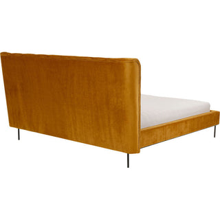 Bed Audrey Gold 160x200cm KARE MIAMI