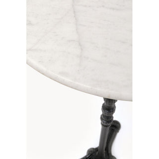 Bar Table Kaffeehaus White Ø60cm KARE MIAMI