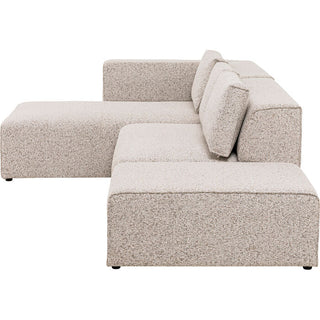 Corner Sofa Infinity Ottomane machiato Left KARE MIAMI
