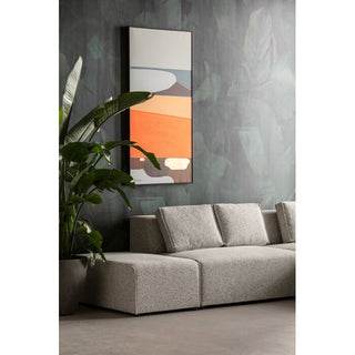 Corner Sofa Infinity Ottomane Machiato right KARE MIAMI