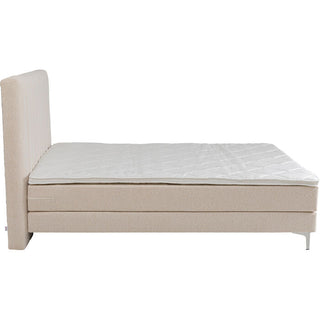 Bed Boxspring Benito Comet Cream 180x200cm KARE MIAMI