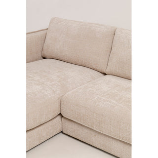 Corner Sofa Karma Creme Left KARE MIAMI