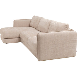 Corner Sofa Karma Creme Left KARE MIAMI