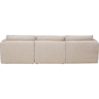 Corner Sofa Karma Creme Left KARE MIAMI