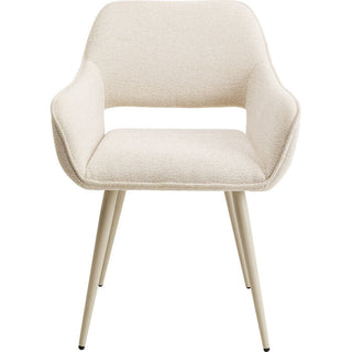 Chair with Armrest San Francisco Cream KARE MIAMI