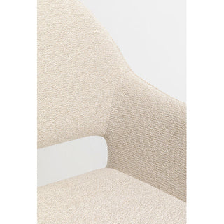 Chair with Armrest San Francisco Cream KARE MIAMI