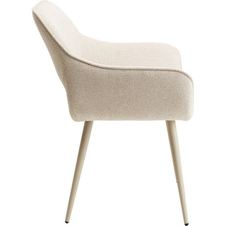 Chair with Armrest San Francisco Cream KARE MIAMI