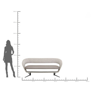 Bench Spacey 183cm KARE MIAMI