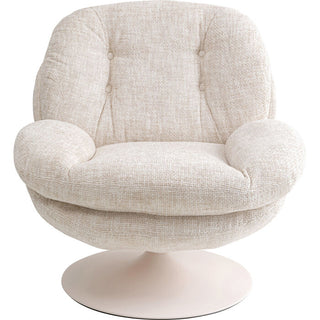 Swivel Armchair Cosy Beige KARE MIAMI