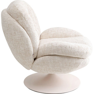 Swivel Armchair Cosy Beige KARE MIAMI
