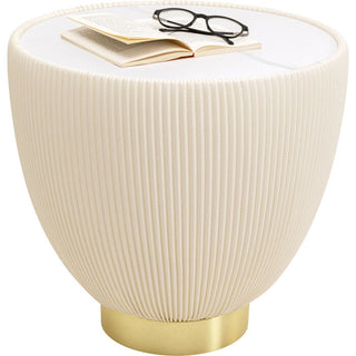 Side Table Endless Vegas White Ø47cm KARE MIAMI