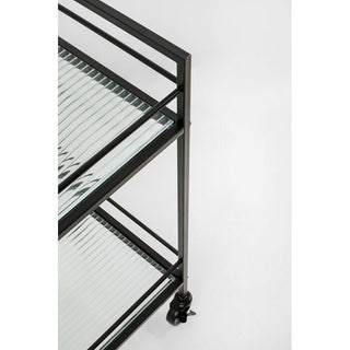 Bar Trolley Tessa Black KARE MIAMI