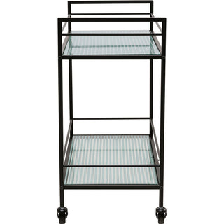 Bar Trolley Tessa Black KARE MIAMI