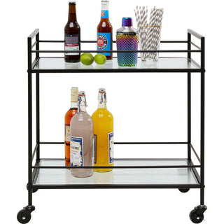 Bar Trolley Tessa Black KARE MIAMI